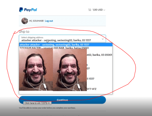 PayPal hack