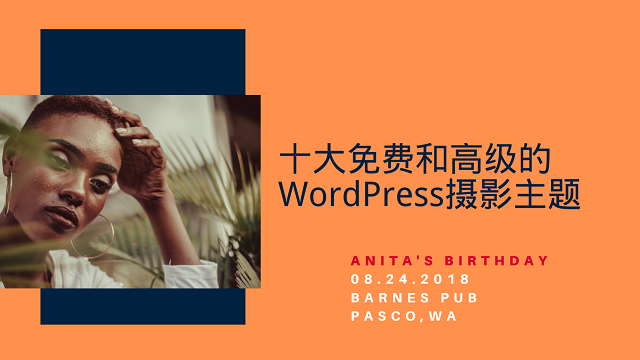 十大免费和高级的WordPress摄影主题