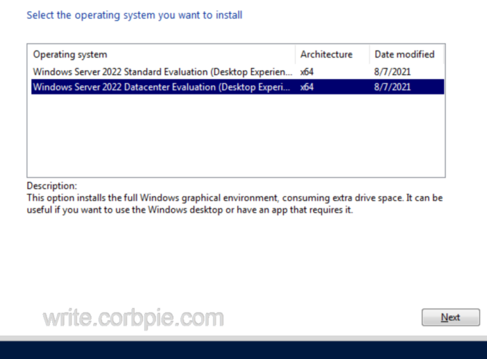 在 Vultr上传并安装 Windows Server 2022 ISO