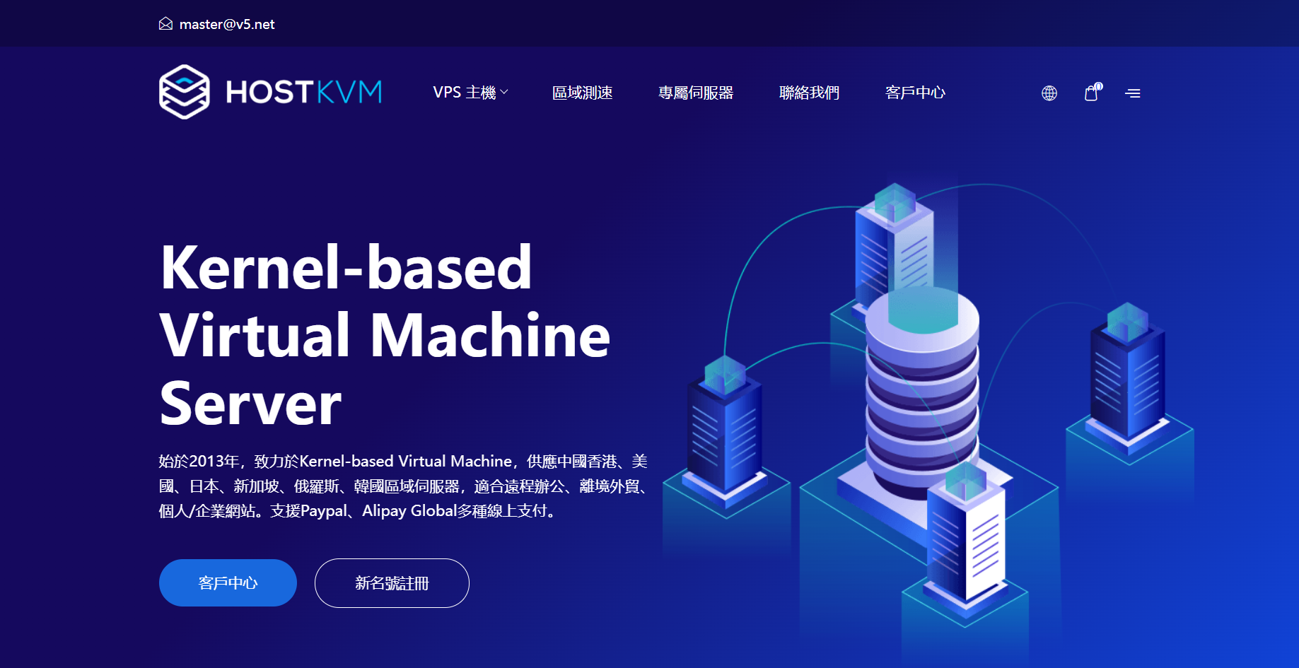 HostKvm:香港国际线路G口带宽6折优惠,1核/2G/40G SSD/800G/、月付$5.1,第1张 HostKvm:香港国际线路G口带宽6折优惠,1核/2G/40G SSD/800G/、月付$5.1,第1张
