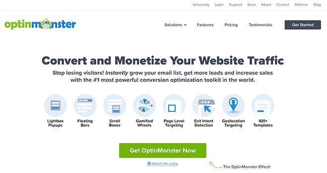 创建OptinMonster账户