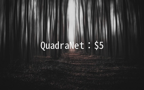 QuadraNet：$5.8/月KVM-512MB/15G SSD/1000GB 洛杉矶