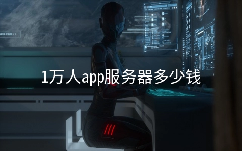 1万人app服务器多少钱(APP开发费用明细)