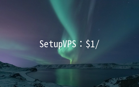 SetupVPS：$1/月OpenVZ-128MB/7GB/250GB 芝加哥