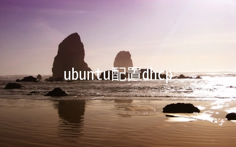 ubuntu配置dhcp服务器(Ubuntu linux多Vlan局域网中实现DHCP服务)