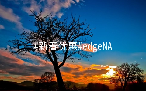 #新春优惠#edgeNAT:香港/韩国/美国CN2直连线路,企业运营,年付6折,月付7折