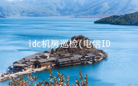 idc机房巡检(电信IDC机房自动化巡检系统)