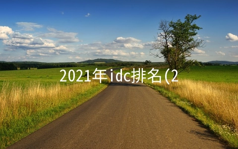 2021年idc排名(2021年IDC中国FinTech50榜单（附榜单）)