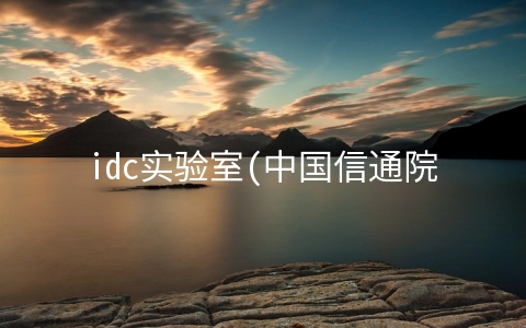 idc实验室(中国信通院&amp;IDC联合报告《全球云游戏产业深度观察及趋势研判（2023年）》启动编制)