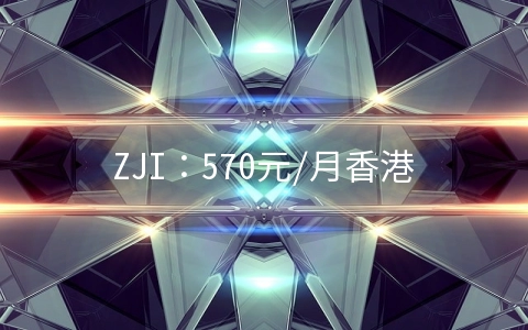 ZJI：570元/月香港服务器-E5 2650,32G内存,480G SSD硬盘,15M CN2+BGP带宽