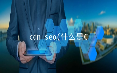 cdn seo(什么是CDN加速？CDN对SEO优化的好处)