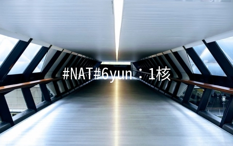 #NAT#6yun：1核/256MB内存/5G硬盘/2T流量/100Mbps/KVM/浙江三线/￥45每月