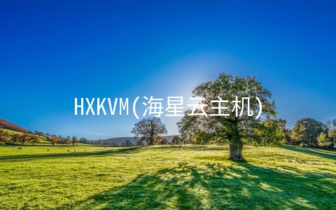 HXKVM(海星云主机)美国KVM简单测试