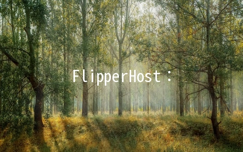 FlipperHost：$2.9/月OpenVZ-1GB/25GB/5TB 洛杉矶