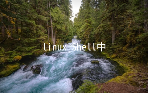 linux Shell中特殊字符的用法有哪些 - 编程语言