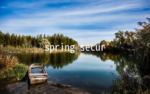 spring security获取用户信息的实现代码 - 编程语言