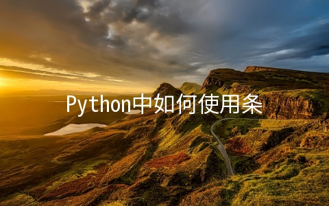 Python中如何使用条件判断语句 - 大数据