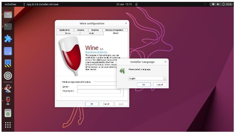 Ubuntu 22.04 LTS或22.10安装Wine的方法步骤